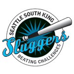 Sluggers Beep Baseball Team logo